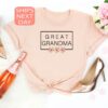 great grandma shirt funny tee for baby announcement mothers day gift cute grandma t shirt birthday gift ideas qtjkl