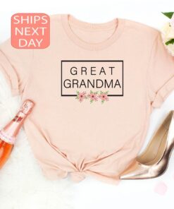 great grandma shirt funny tee for baby announcement mothers day gift cute grandma t shirt birthday gift ideas qtjkl