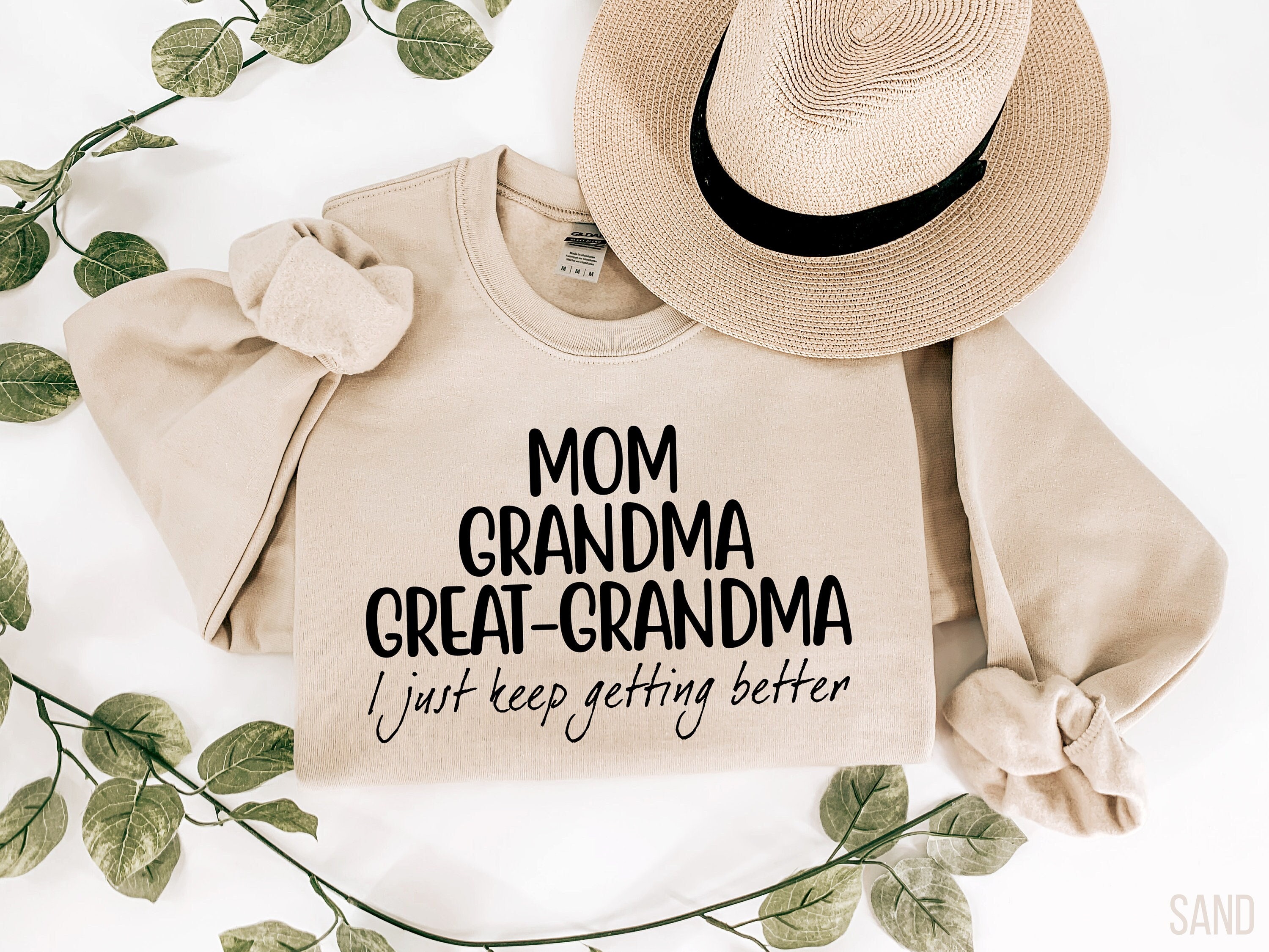 great grandma sweatshirt cute mom and grandma shirt pregnancy announcement apparel unique gifts for moms and grandmas 0rs8p scaled