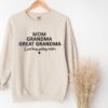 great grandma sweatshirt for mom and grandma pregnancy announcement funny baby reveal gift for mothers day fqazh