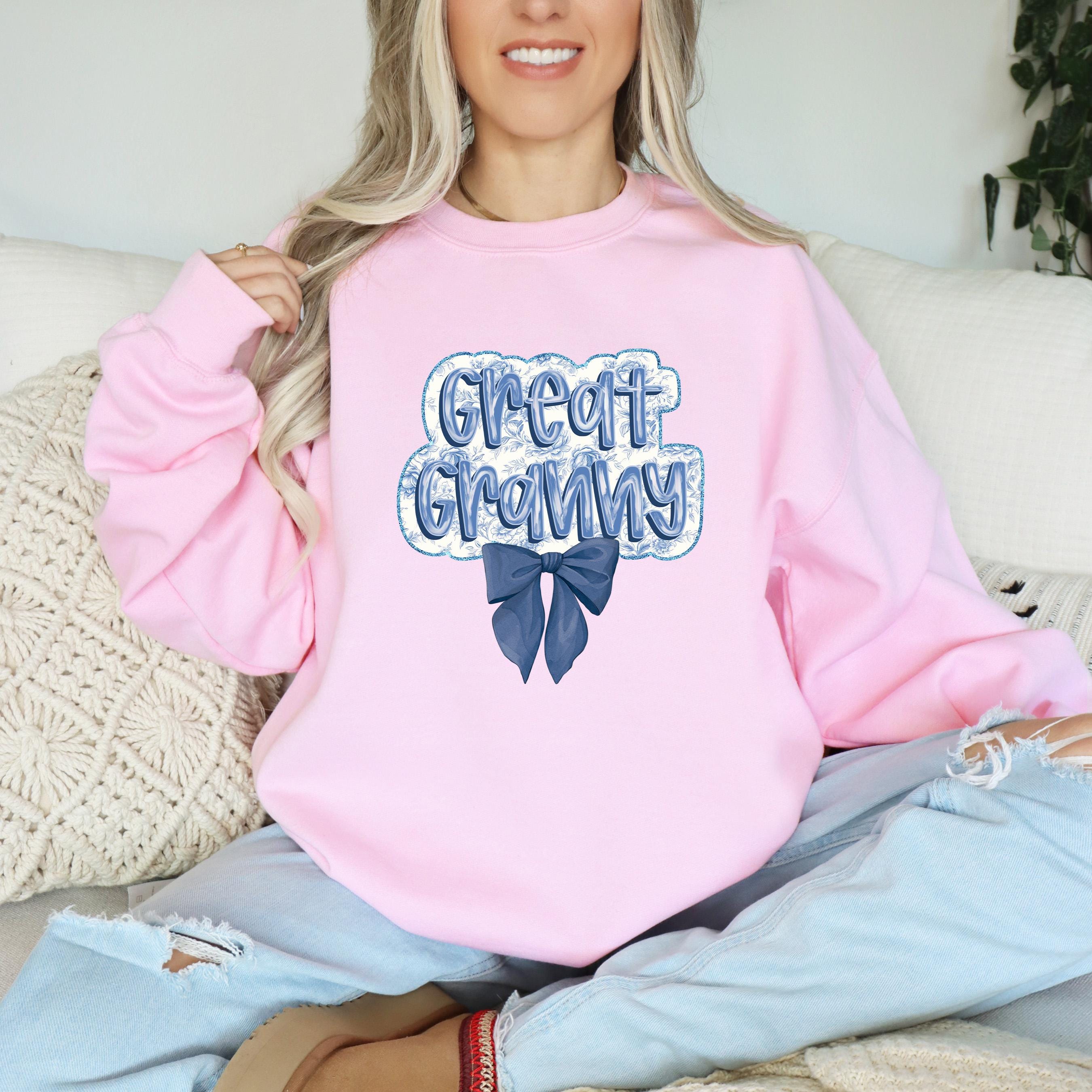 great granny shirt for grandma blue bow sweatshirt funny mothers day gift unique birthday gift for grandmother avhjo scaled