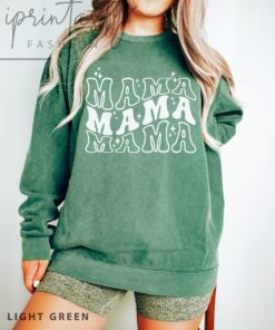 groovy mama sweatshirt retro style mom hoodie for mothers day cute mom life shirt unique personalized gift lvn8y