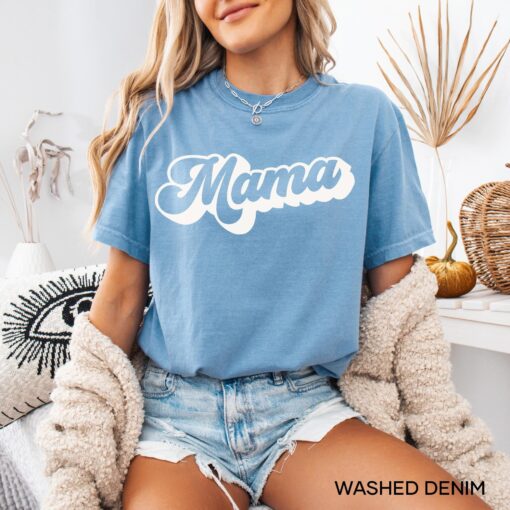 groovy mama t shirt retro style cute mama top for mothers day best mom ever shirt gift for new moms 7olcv