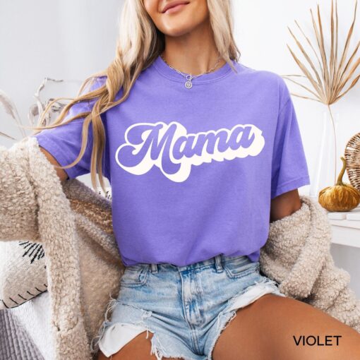 groovy mama t shirt retro style cute mama top for mothers day best mom ever shirt gift for new moms lfhv7