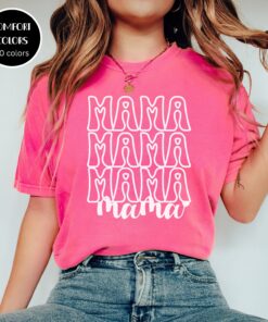 groovy mom life shirt for mothers day retro vintage mama tee cute girl mom t shirt xoea7