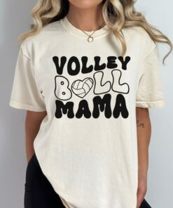 groovy volleyball mom t shirt for women cute volleyball shirt for moms best mom ever volleyball shirt czb9x