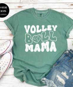 groovy volleyball mom t shirt for women cute volleyball shirt for moms best mom ever volleyball shirt x95zt