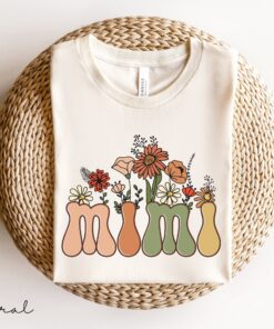 groovy wildflowers mimi shirt retro t shirt for grandma unique mothers day gift cute mimi tee ummyw