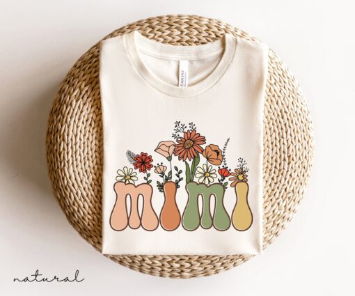 groovy wildflowers mimi shirt retro t shirt for grandma unique mothers day gift cute mimi tee ummyw