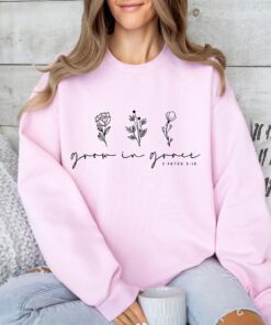 grow in grace mama shirt for mom life with bible verse flower design perfect for mothers day gifts epp5y