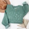 growing a tiny human pregnancy announcement sweatshirt cute maternity shirt for baby reveal spring flower design q11xy scaled