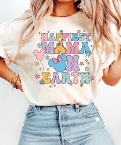 happiest mama on earth shirt for moms funny t shirt unique mothers day gift cute mama tee best mom ever shirt 19mei