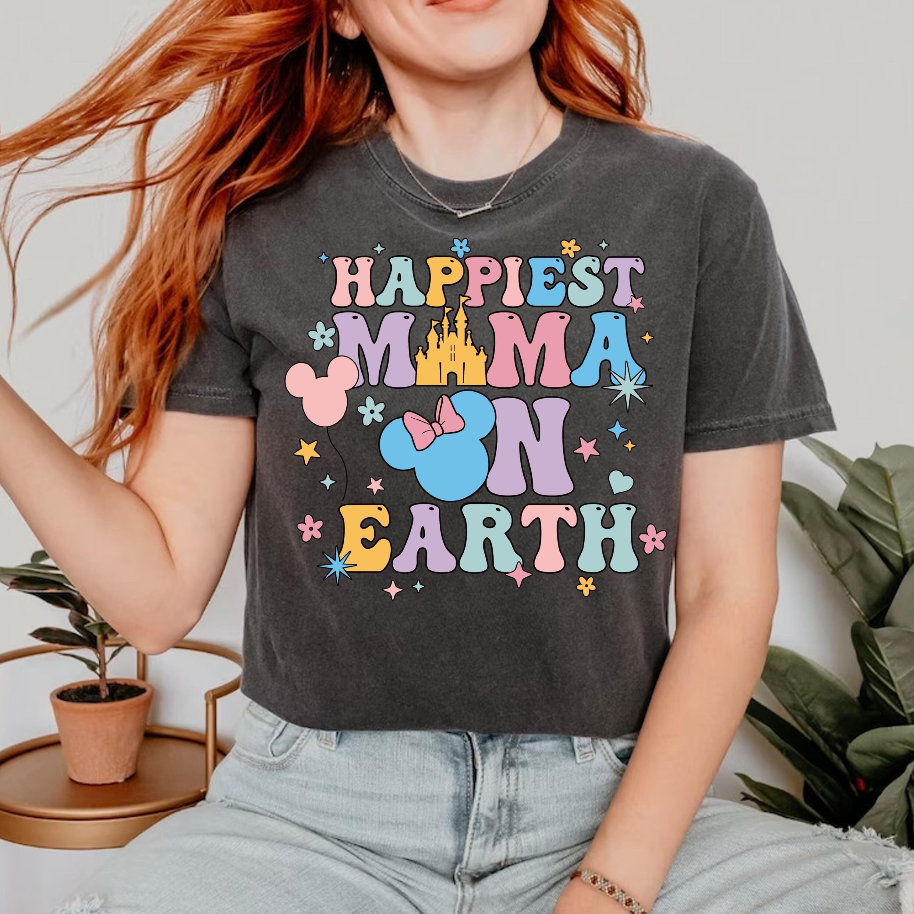 happiest mama on earth shirt for moms funny t shirt unique mothers day gift cute mama tee best mom ever shirt t9czn