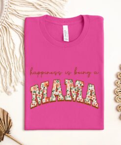 happiness being a mama shirt best mom shirt mothers day t shirt funny mom life tee for mothers day gifts tvgm3