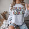 happiness is being a grandma sweatshirt cute grandma crewneck gift for new grandmas nana apparel ya8kr scaled