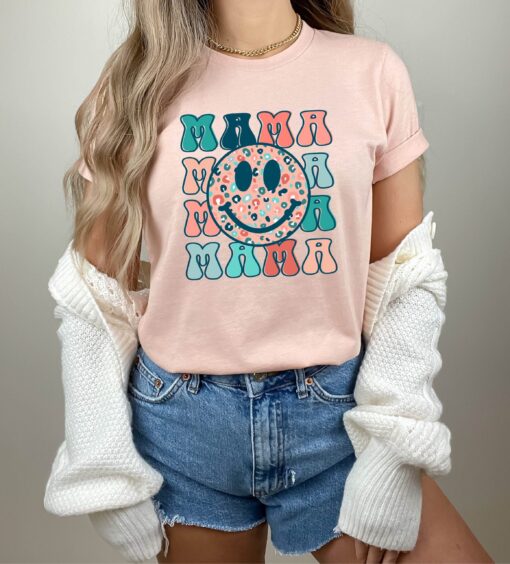 happy face mama shirt smiley sweatshirt aesthetic mom hoodie best mom ever shirt for mothers day birthday gifts crzpu scaled