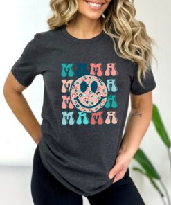 happy face mama shirt smiley sweatshirt aesthetic mom hoodie best mom ever shirt for mothers day birthday gifts tmujk