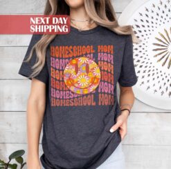 happy homeschool mom shirt christian teacher mom t shirt for back to school unique gift for moms zhkbd