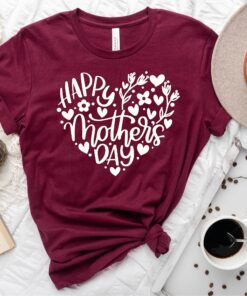 happy mothers day shirt for future moms cute heart design best mom ever crewneck womens clothing unique gift idea ie3um