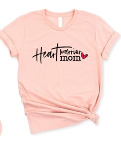 heart warrior mom shirt funny tee for moms trendy mother day gift cute mom life t shirt personalized mom gifts ug9iy