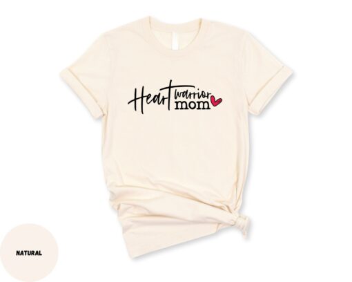 heart warrior mom shirt funny tee for moms trendy mother day gift cute mom life t shirt personalized mom gifts