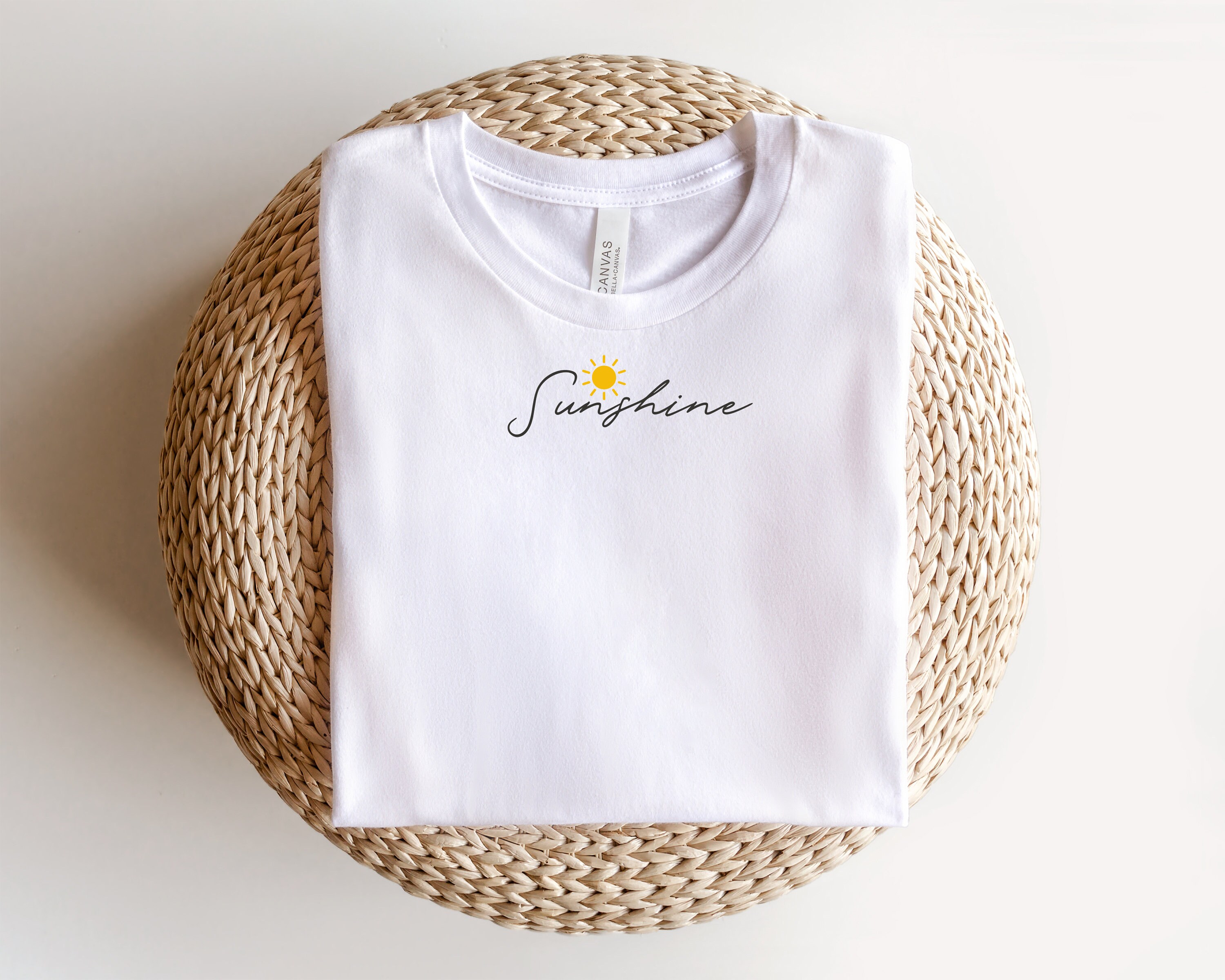 hello sunshine sweatshirt for women minimalist summer t shirt happy beach shirt for women cute summer apparel pcrky scaled