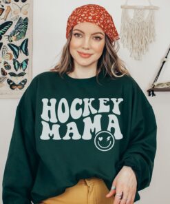 hockey mama sweatshirt for game day ice hockey fans perfect gift for hockey lovers and enthusiasts ghvda