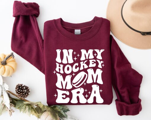 hockey mom era sweatshirt retro ice hockey crewneck funny mama shirt for game day team gifts and goalie moms hcnmt scaled