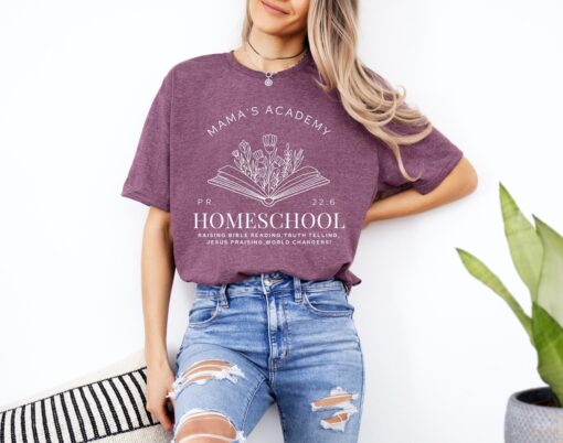 homeschool mama shirt for homeschooling moms back to school funny mom life tee ideal for mothers day gifts r6anp scaled