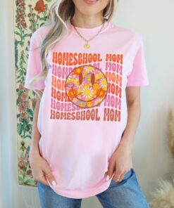 homeschool mom shirt for back to school christian moms funny and happy t shirt unique homeschooling gifts bg9jw