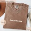 Horse Mom Shirt for Horse Lovers - Trendy Horse Mama T-Shirt for Mothers Day and Horse Riding Enthusiasts