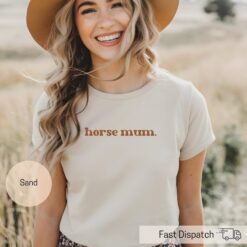 horse mum shirt for horse lovers mothers day gift trendy horse mama t shirt perfect for horse riding and appreciation 46hga