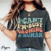 i cant im busy growing a human funny pregnancy t shirt for moms pregnancy announcement shirt xqccw scaled