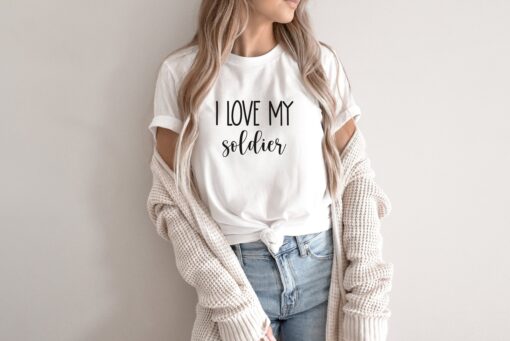 i love my soldier t shirt for army wives and girlfriends unique gift for military spouse support wv9rz scaled