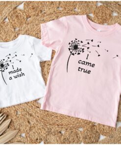 i made a wish and came true mommy and me shirt matching outfits for new moms cute baby gift shirt m1m0j