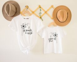 i made a wish shirt i came true first time mom shirt matching baby bodysuit for mothers day gifts and celebrations ltbzz