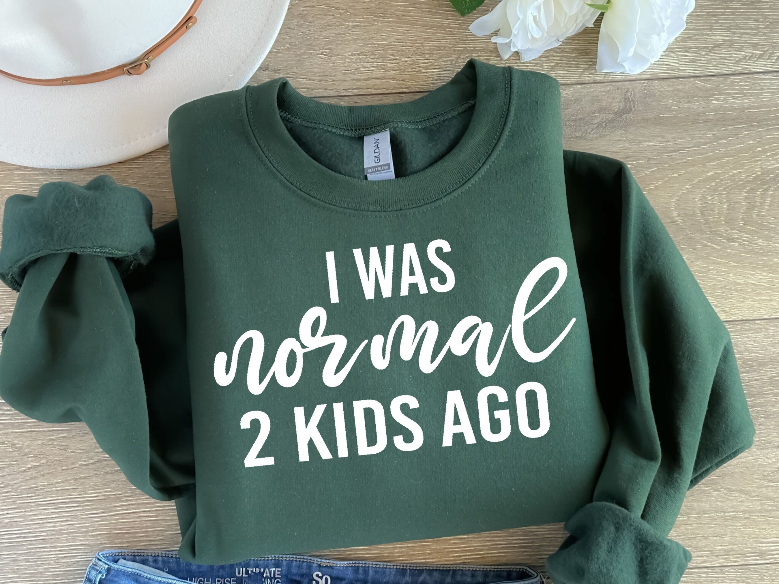 i was normal 2 kids ago sweatshirt funny mom shirt best mom ever gift for mothers day unique mom life apparel g3wv5 scaled