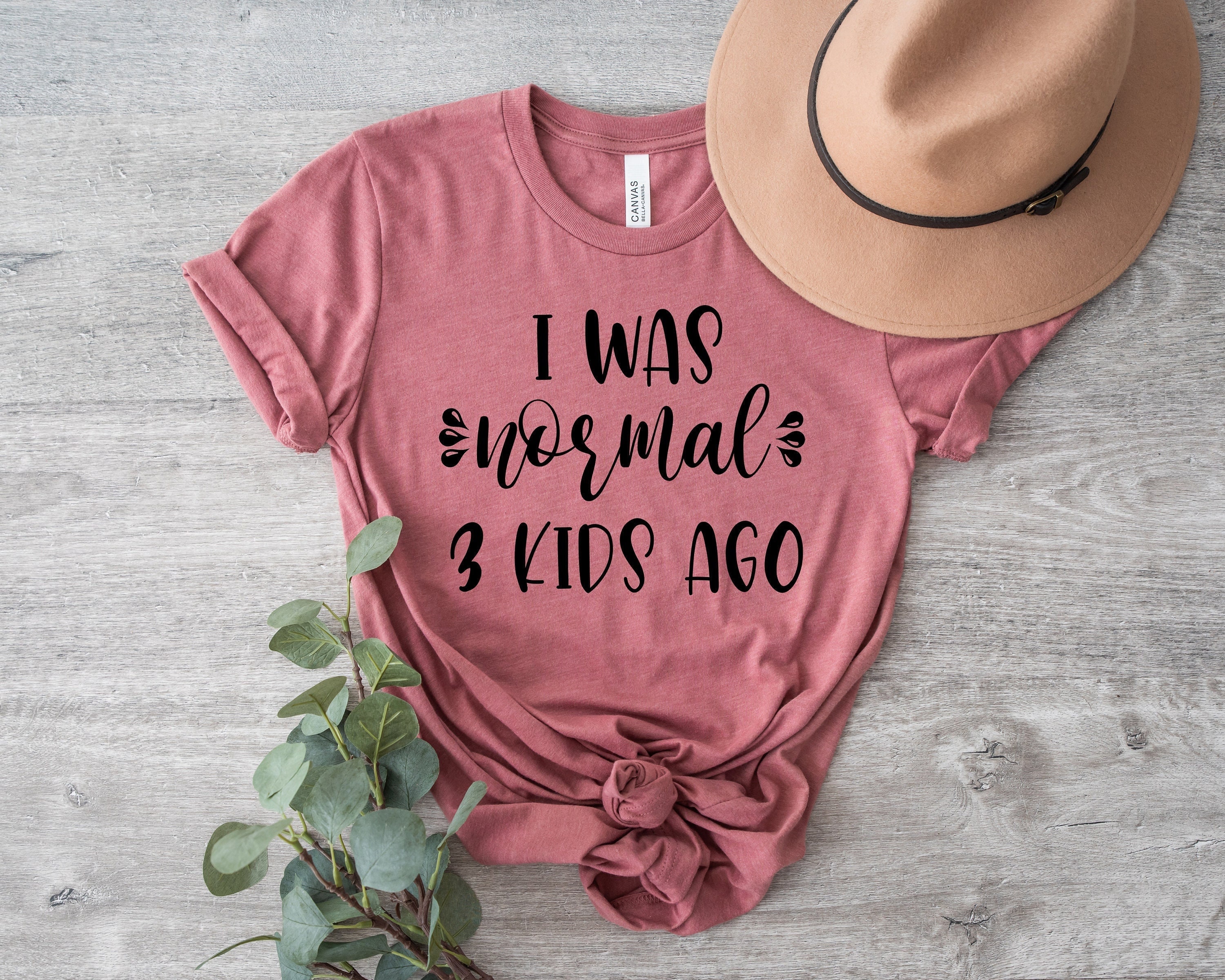 i was normal 3 kids ago shirt funny mom shirt tired mom life tee mothers day gift for moms hvkp1 scaled