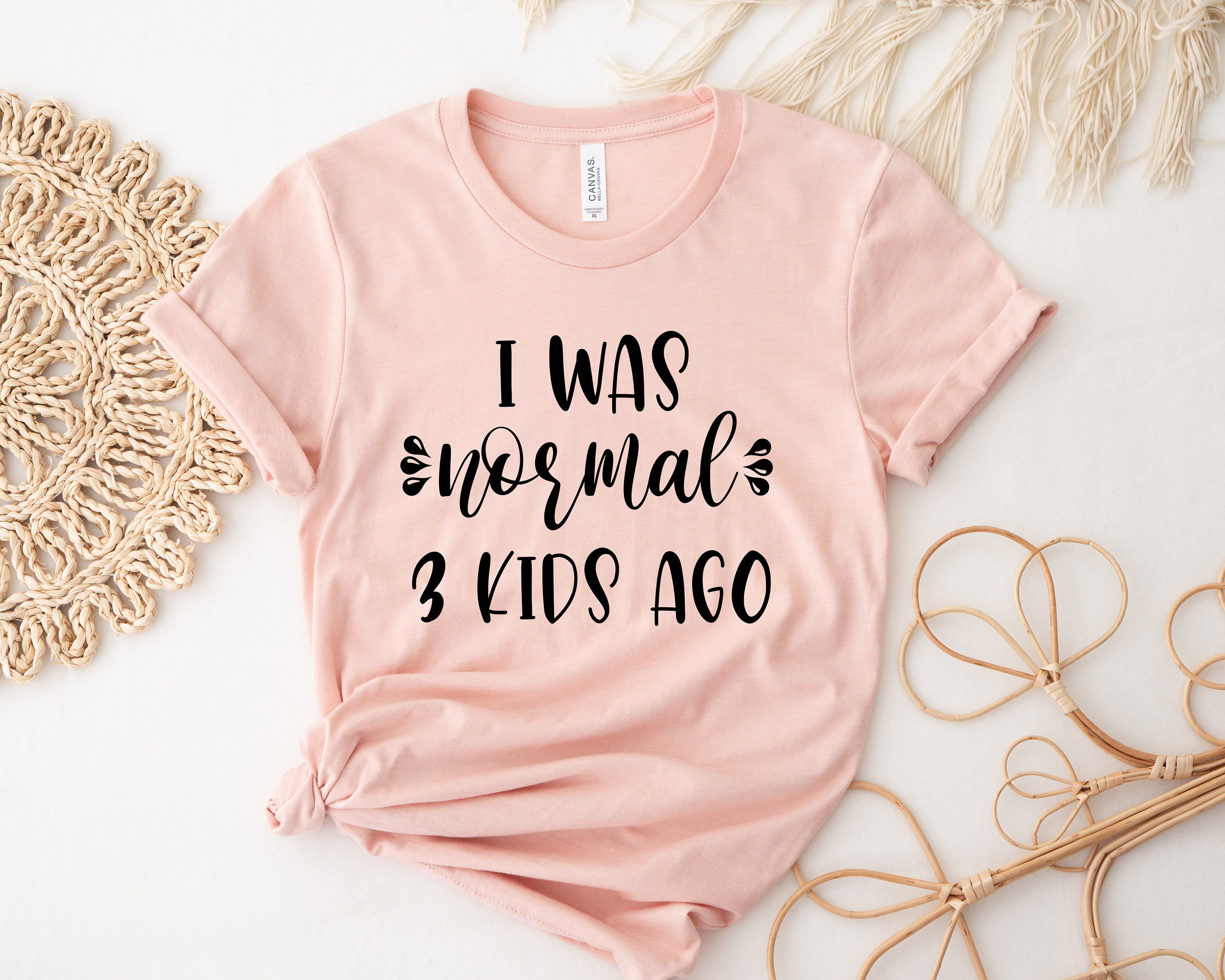 i was normal 3 kids ago shirt funny mom shirt tired mom life tee mothers day gift for moms nb3mi scaled