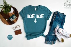 ice ice baby pregnant mom shirt pregnancy reveal shirt new baby announcement shirt mom to be t shirt iwcrj