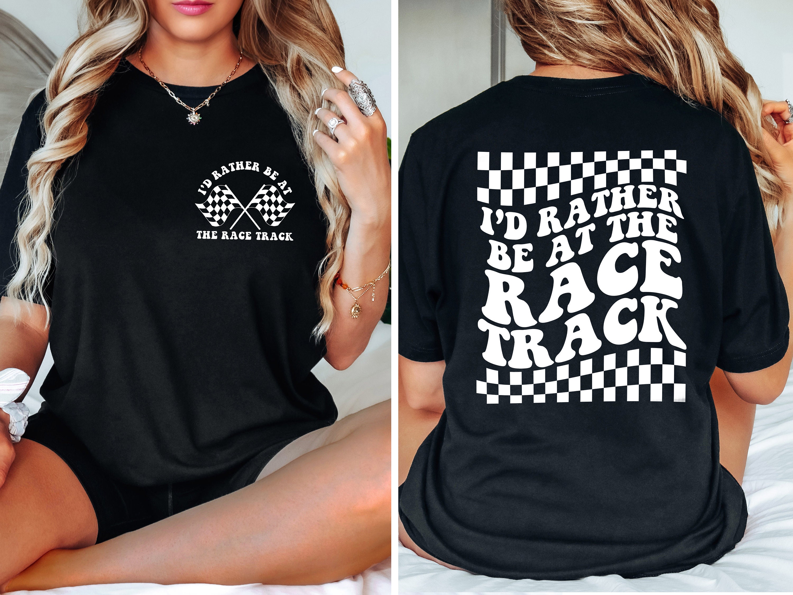 id rather be at the race track shirt funny racing tee for race moms and wives checkered race day sweatshirt rfuub scaled