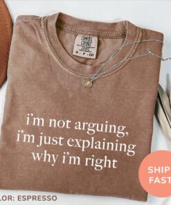 im not arguing im just explaining funny mom shirt sarcastic quote t shirt trendy humor apparel for moms vx2sn