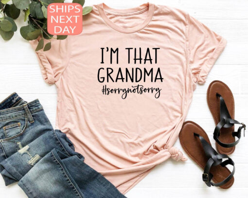 im that grandma shirt funny nana t shirt best grandma ever gift for mom mothers day shirts for women gippk