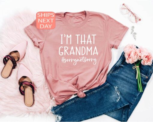 im that grandma shirt funny nana t shirt best grandma ever gift for mom mothers day shirts for women qq7ia