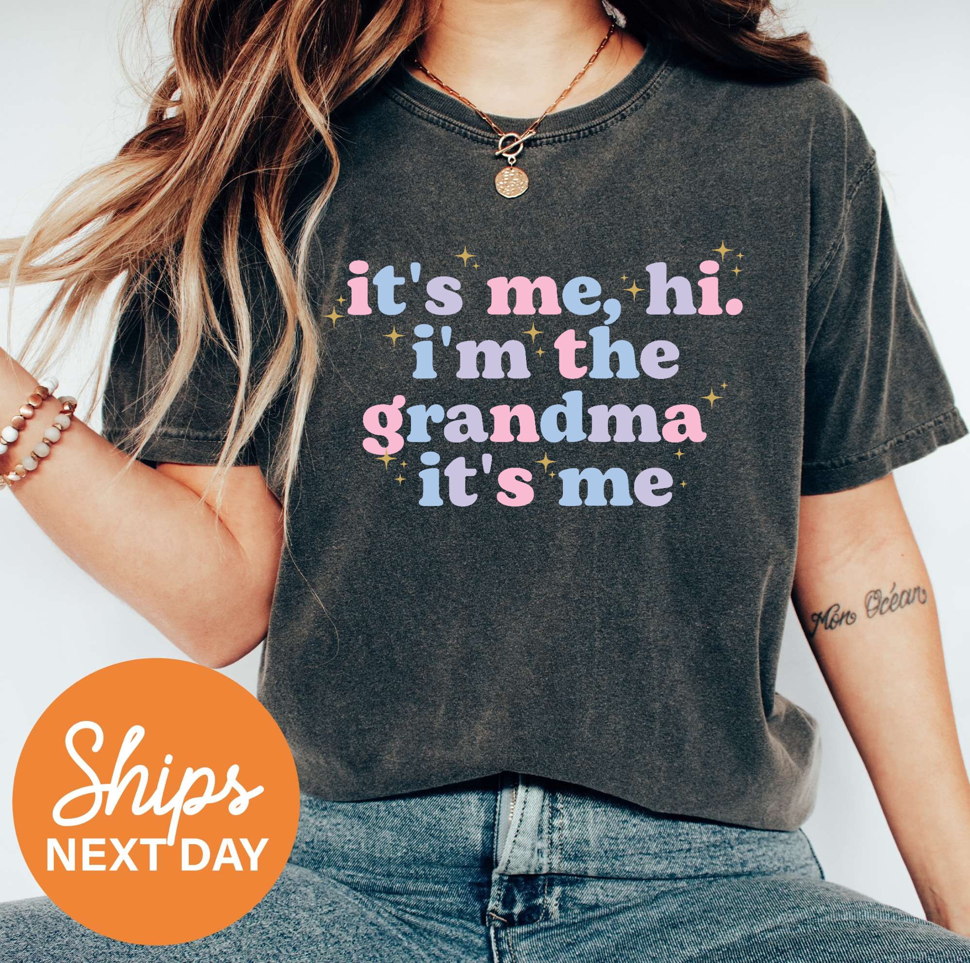 im the grandma shirt funny announcement gift for new grandma best gifts for grandma unique grandma t shirt 9svnz