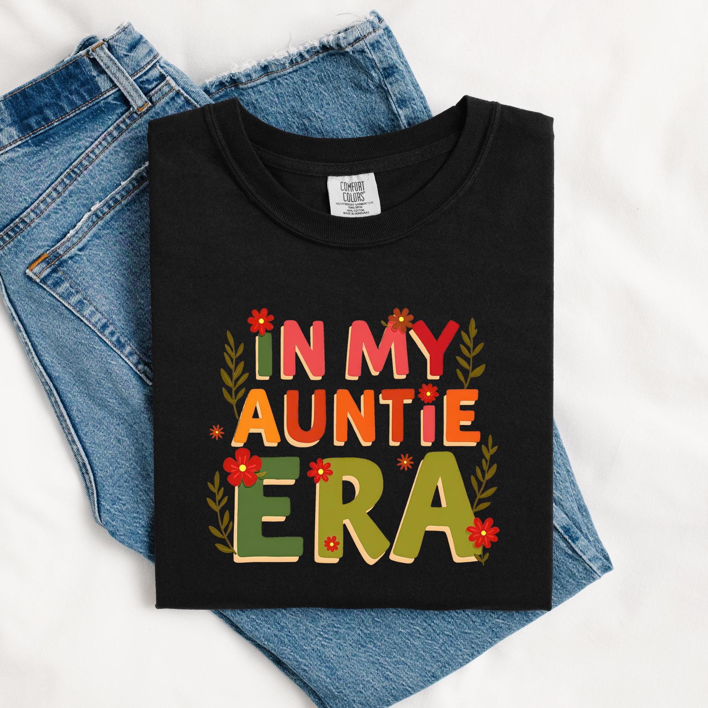 in my auntie era shirt pregnancy announcement for aunt mothers day gift unique aunt birthday shirt azfba