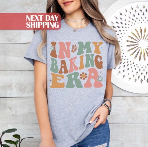 in my baking era shirt for moms funny baking mom shirt mothers day gift for baking lovers unique baking mom t shirt zpupl