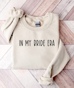 in my bride era sweatshirt future mrs crewneck retro bride sweatshirt engagement gift for fiancee honeymoon apparel upc1m