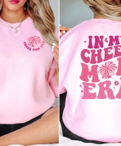 in my cheer mom era sweatshirt for cheerleader moms mothers day gift cheer mom crewneck sweater u5ddd