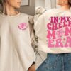 in my cheer mom era sweatshirt for cheerleader moms mothers day gift cheer mom crewneck sweater wssnw